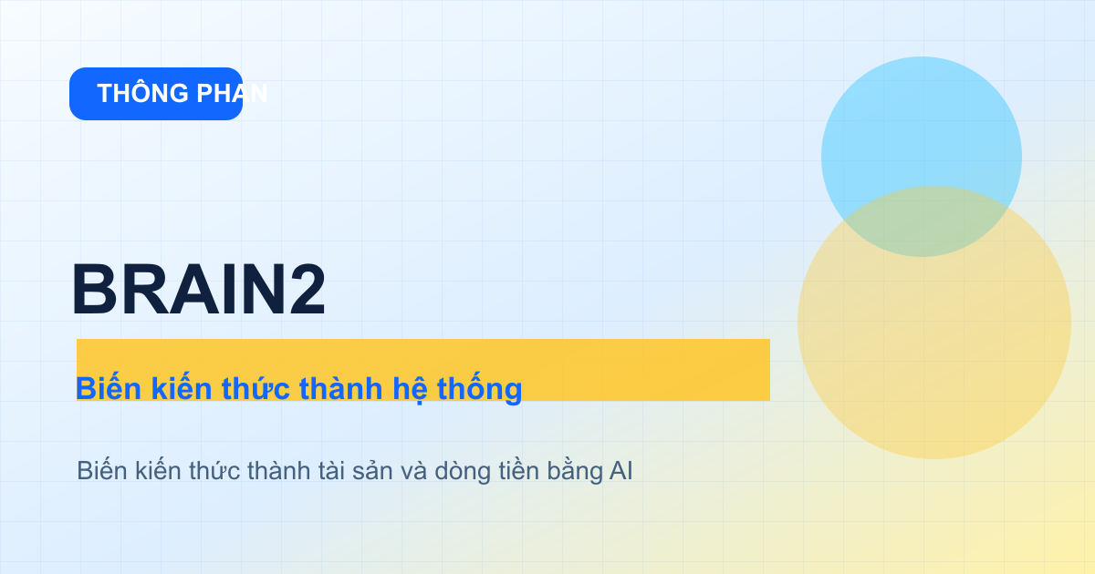 Xây Brain2 với Obsidian, bộ não thứ 2 của tui